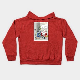 Santa in Jail Kids Hoodie